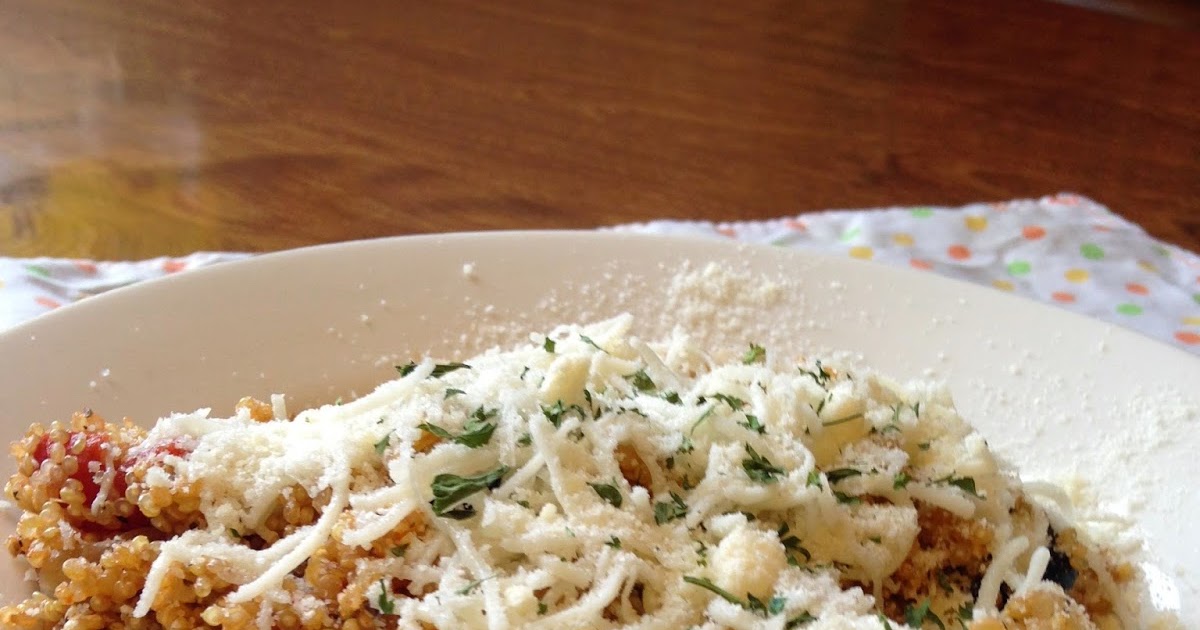 Love Grows Best in Little Houses Easy Quinoa and Italian Stewed tomatoes Pressure Cooker